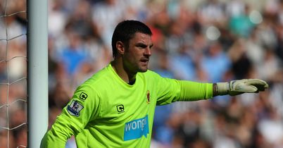 Gilks: Superb save denied Blackstock